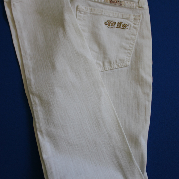 White Kancan Skinny Women's Jeans - Picture 3 of 3